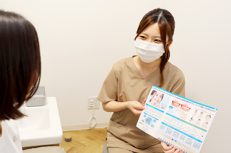 予防ケアの主役として、やりがいある毎日を