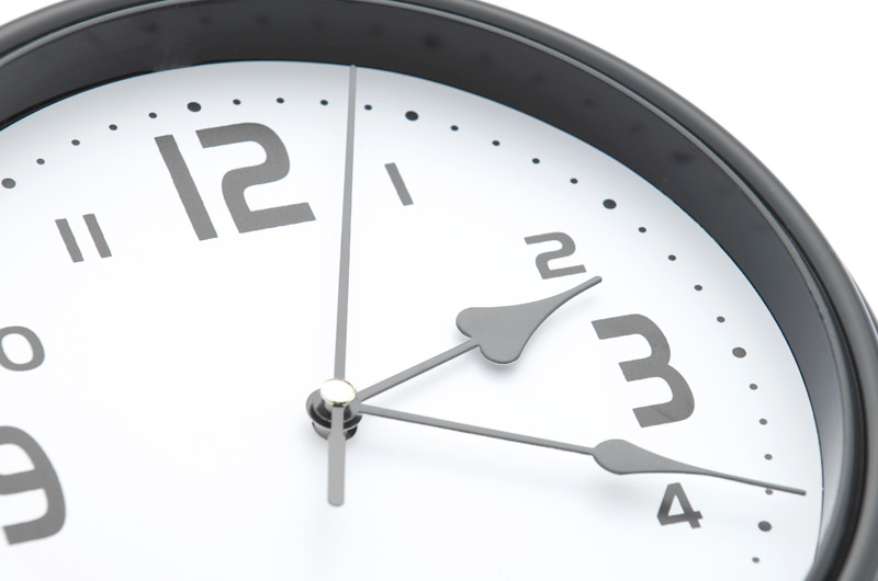 装着時間の管理